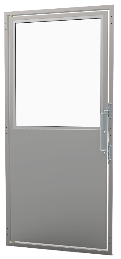 Stainless Steel Isolation + Glass Door